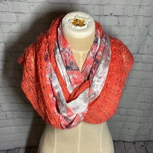 Kimchi Blue Coral Infinity Scarf
